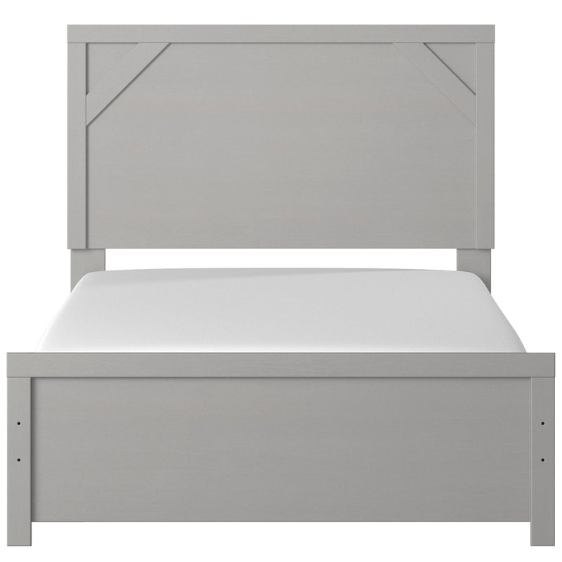 Cottonburg Light Gray/White Panel Youth Bedroom Set - Gate FurnitureYouth Bedroom Set