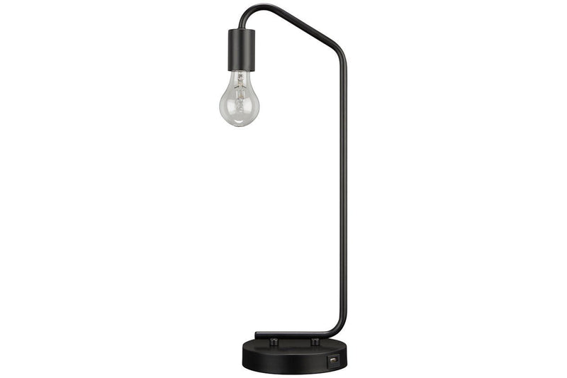 Covybend Black Desk Lamp - Gate FurnitureTable Lamp