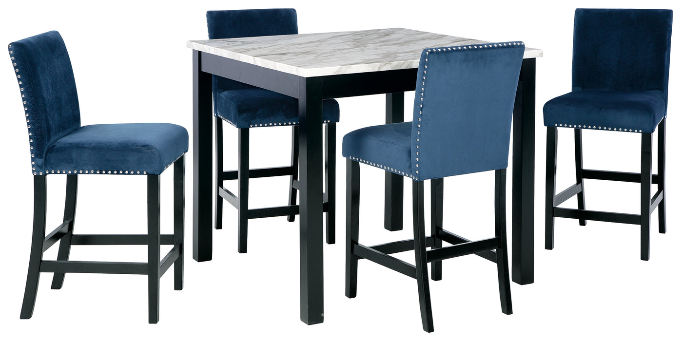 Cranderlyn Counter Height Dining Table and Bar Stools (Set of 5) - D163-223 - Gate Furniture