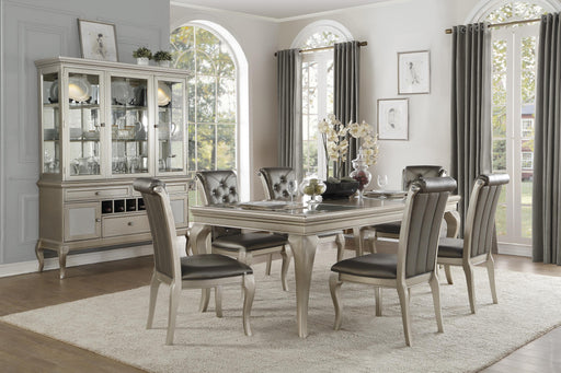 Crawford Silver Extendable Dining Set - Gate FurnitureDining Room Set