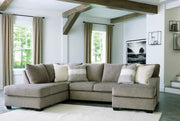 Creswell Linen Sectional LAF with Chaise Sectional - Gate FurnitureSectional