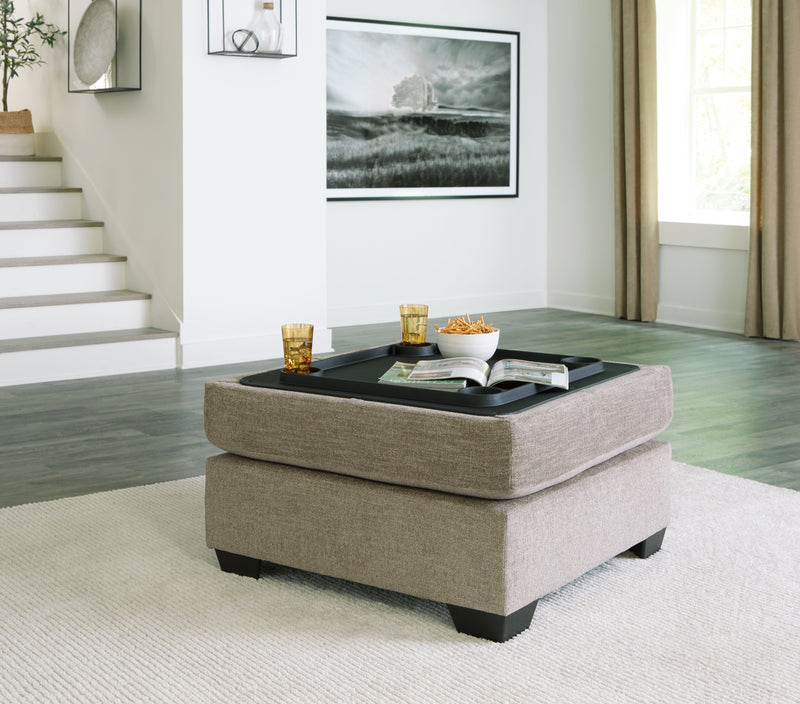 Creswell Ottoman With Storage - Gate FurnitureOttoman
