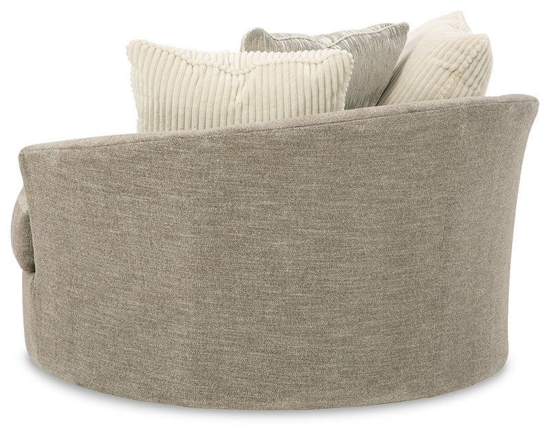 Creswell Oversized Swivel Accent Chair - Gate FurnitureChair