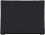 Crosby Linen Textured King Bed Grey - Gate FurnitureKing Bed