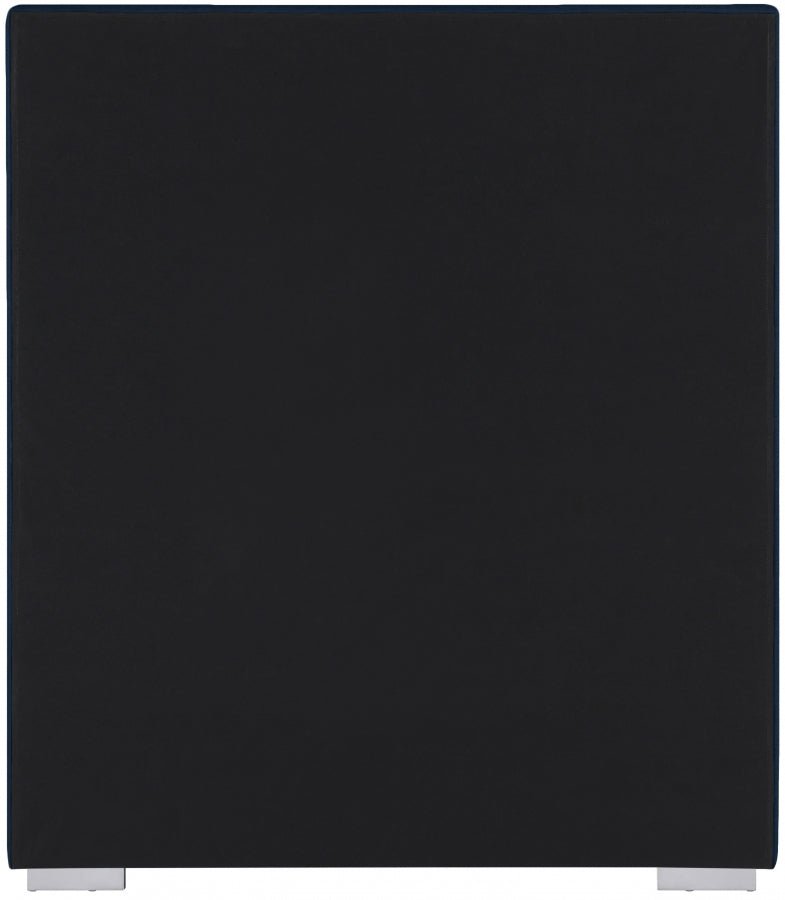 Crosby Linen Textured Twin Bed Blue - Gate FurnitureTwin Bed