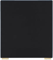 Crosby Linen Textured Twin Bed Blue - Gate FurnitureTwin Bed