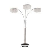 Crystal Chrome 87" Floor Lamp - Gate FurnitureFloor Lamps