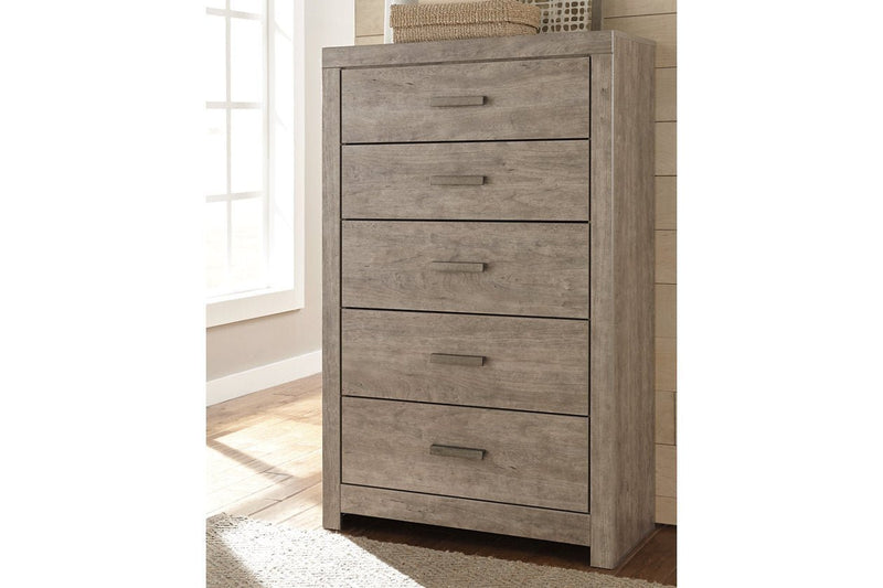 Culverbach Gray Chest of Drawers - Gate FurnitureChest