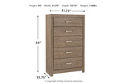 Culverbach Gray Chest of Drawers - Gate FurnitureChest