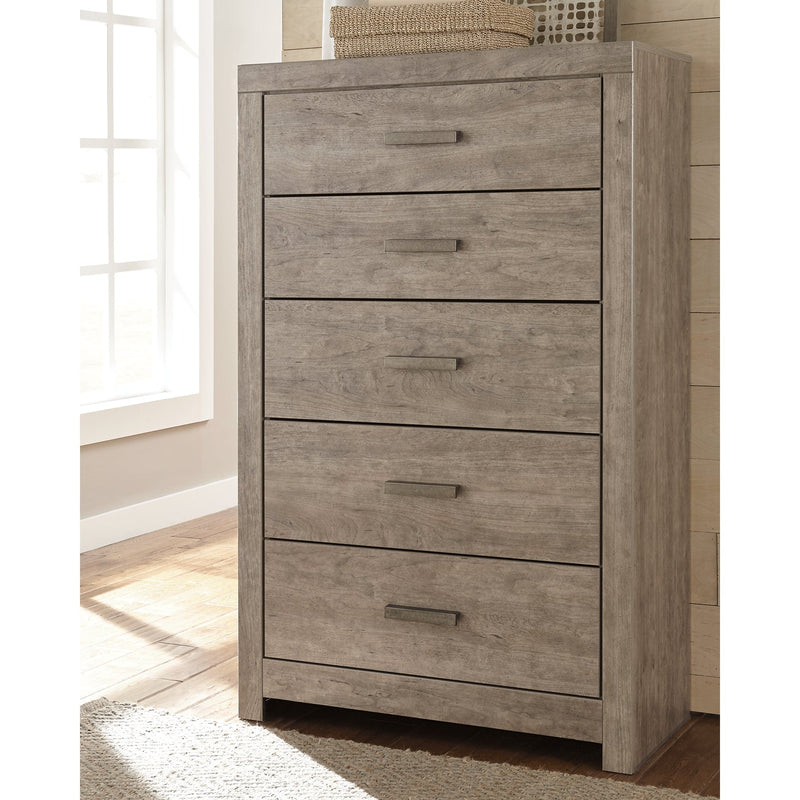Culverbach Gray Panel Bedroom Set - Gate FurnitureBedroom Set