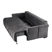 Daisy 83 in. Convertible Sleeper Sofa in Gray - Gate FurnitureSleeper Sofa