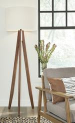 Dallson Brown Floor Lamp - L329011 - Gate Furniture