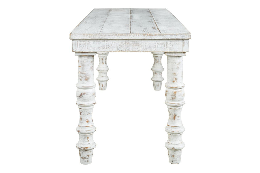 Dannerville White Accent Bench - A3000159 - Gate Furniture