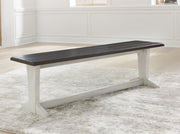 Darborn 62" Dining Bench - Gate FurnitureAccent Bench