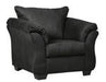 Darcy Black Chair - Gate FurnitureAccent Chair