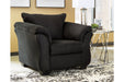 Darcy Black Chair - Gate FurnitureAccent Chair