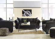Darcy Black Living Room Set - Gate FurnitureLiving Room Set
