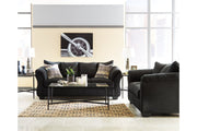 Darcy Black Sofa - Gate FurnitureSofa