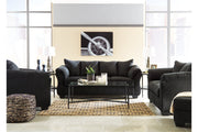 Darcy Black Sofa - Gate FurnitureSofa