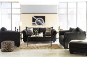 Darcy Black Sofa - Gate FurnitureSofa