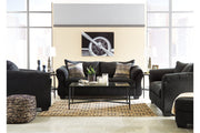 Darcy Black Sofa - Gate FurnitureSofa