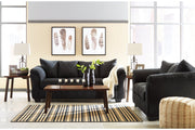 Darcy Black Sofa - Gate FurnitureSofa