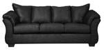 Darcy Black Sofa - Gate FurnitureSofa