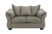 Darcy Cobblestone Loveseat - Gate FurnitureLoveseat