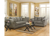 Darcy Cobblestone Loveseat - Gate FurnitureLoveseat