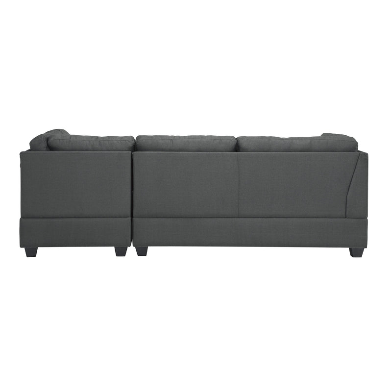 Dasha Dark Gray RAF Sectional - Gate FurnitureSectional