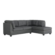 Dasha Dark Gray RAF Sectional - Gate FurnitureSectional