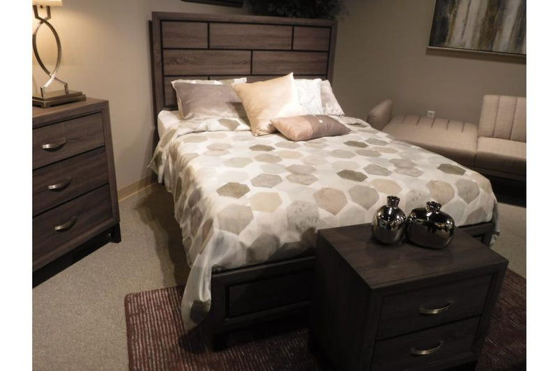 Davi Gray Panel Bedroom Set - Gate FurnitureBedroom Set