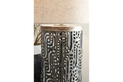 Dayo Gray/Gold Finish Table Lamp - Gate FurnitureTable Lamp