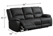 Delafield Power Reclining Sofa - 4340187 - Gate Furniture