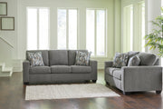Deltona Graphite Living Room Set - Gate FurnitureLiving Room Set