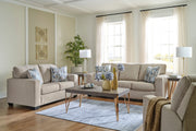 Deltona Parchment Living Room Set - Gate FurnitureLiving Room Set