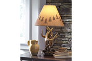 Derek Brown Table Lamp (Set of 2) - Gate FurnitureTable Lamp Pair