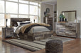 Derekson Gray Storage Platform Bedroom Set | B200 - Gate Furniture