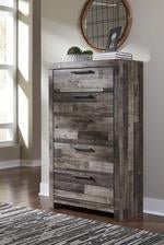 Derekson Multi Gray Chest of Drawers - Gate FurnitureChest