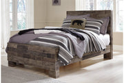Derekson Multi Gray Full Panel Bed - Gate FurnitureFull Bed