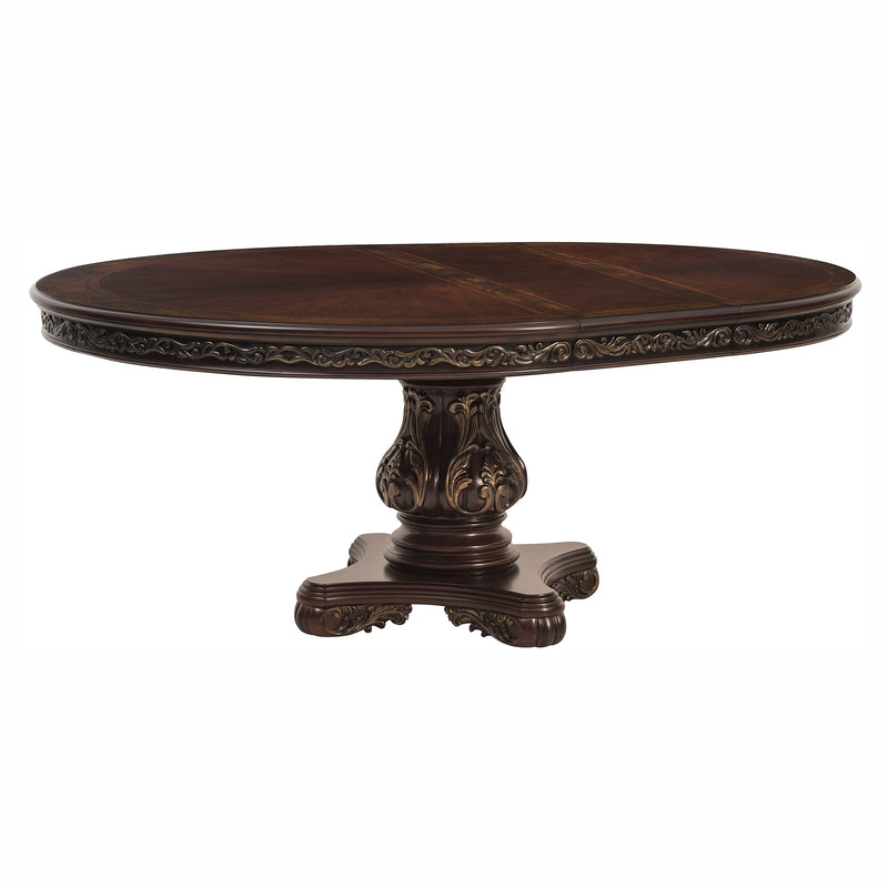 Deryn Park Cherry Extendable Round/Oval Table - Gate FurnitureDining Table