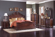 Deryn Park Cherry Sleigh Bedroom Set - Gate FurnitureBedroom Set