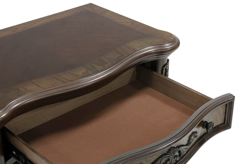 Deryn Park Cherry Sleigh Bedroom Set - Gate FurnitureBedroom Set