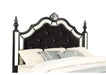 Diana Black Queen Bed - DIANA-BL-QB - Gate Furniture