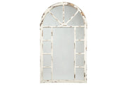 Divakar Antique White Accent Mirror - Gate FurnitureOther Products