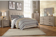 Dolante Beige Queen Upholstered Bed - Gate FurnitureQueen Bed