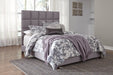 Dolante Gray Queen Upholstered Bed - B130-381 - Gate Furniture