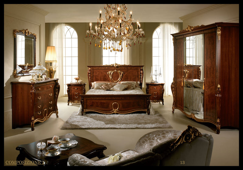 Donatello Bed Queen - Gate FurnitureQueen Bed