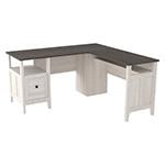 Dorrinson Two-tone 59" Home Office Desk - H287-34 - Gate Furniture