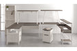 Dorrinson Two-tone 59" Home Office Desk - H287-34 - Gate Furniture